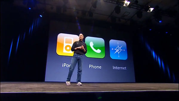 アップルのプレゼンスライド1