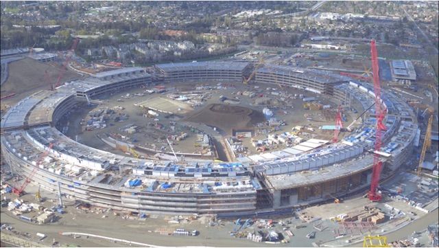 建設費5000億円のアップル新社屋